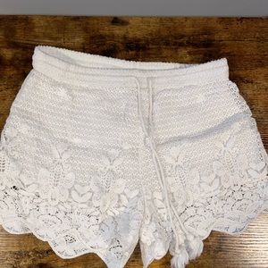 Abercrombie Crochet Shorts
